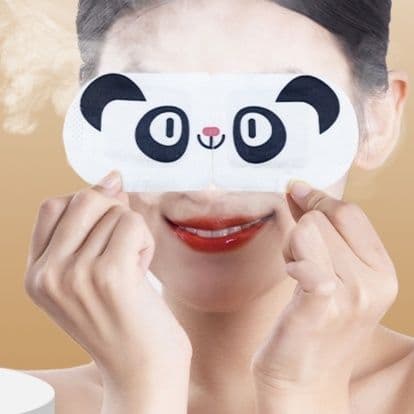 安眠入睡かわいい動物柄使い捨てアイマスク